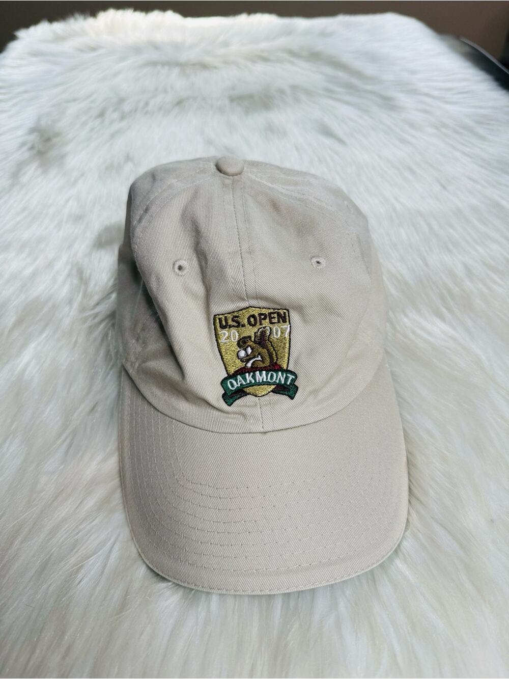 U.S. Open Oakmont 2007 PGA Tour Khaki Hat